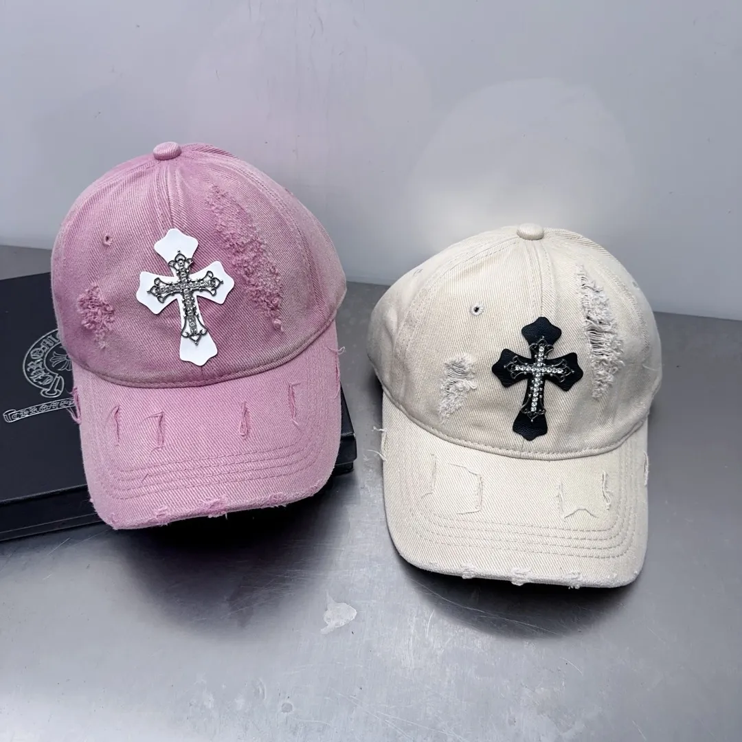 Welcome to inquire, Crow Heart Washed Ripped Baseball Cap